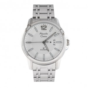 Alexandre Christie AC 8683 Silver White Man MDBSSSL